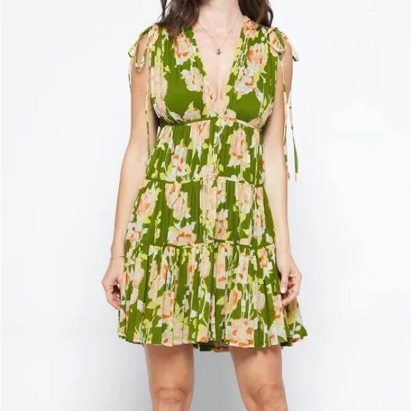 REBECCA TAYLOR Mesh Summer Floral Dress - Picture 10 of 12
